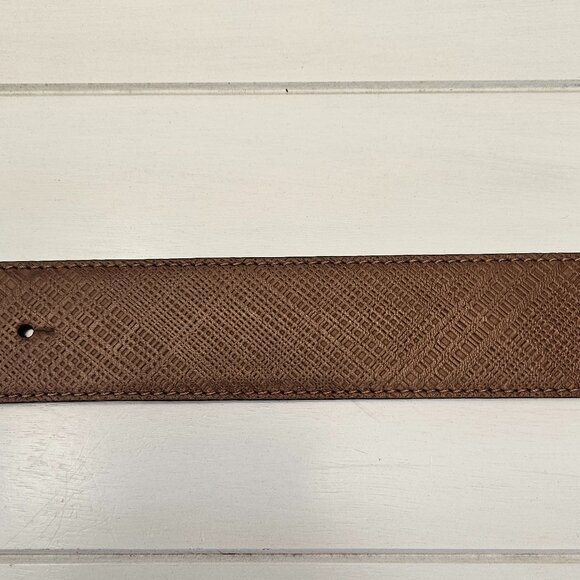 Loewe Reversible Tan and Black Anagram Belt - Size 95 cm/37.5 in - Picture 5 of 11